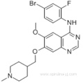 4-Quinazolinamine,N-(4-bromo-2-fluorophenyl)-6-methoxy-7-[(1-methyl-4-piperidinyl)methoxy] CAS 443913-73-3